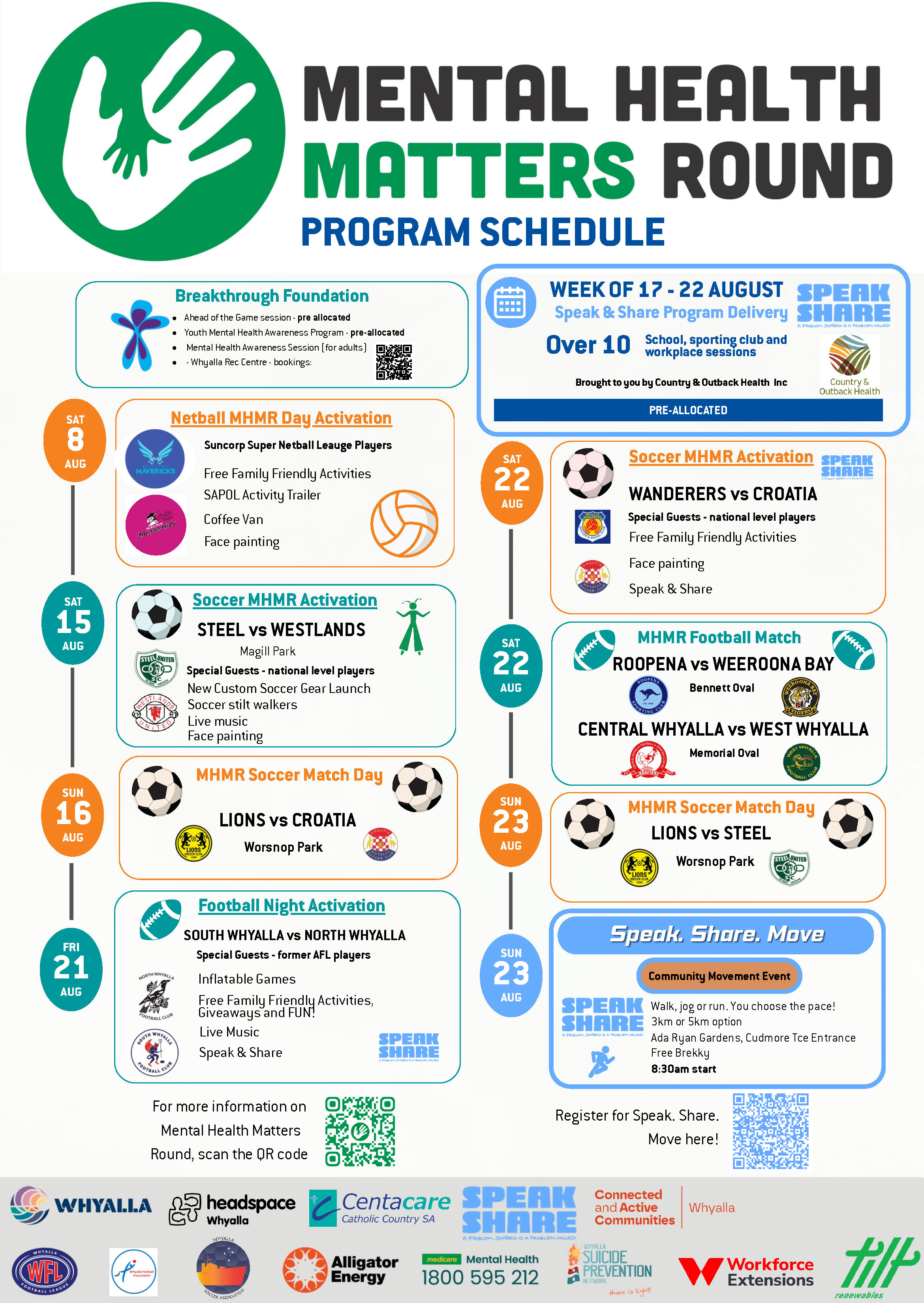 Mental Health Matters Round program