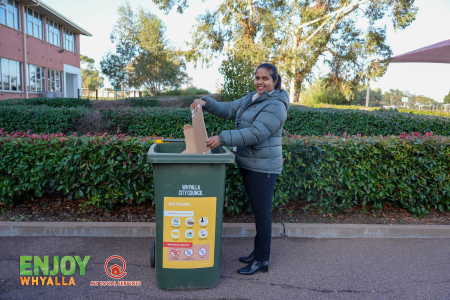 Yellow bin