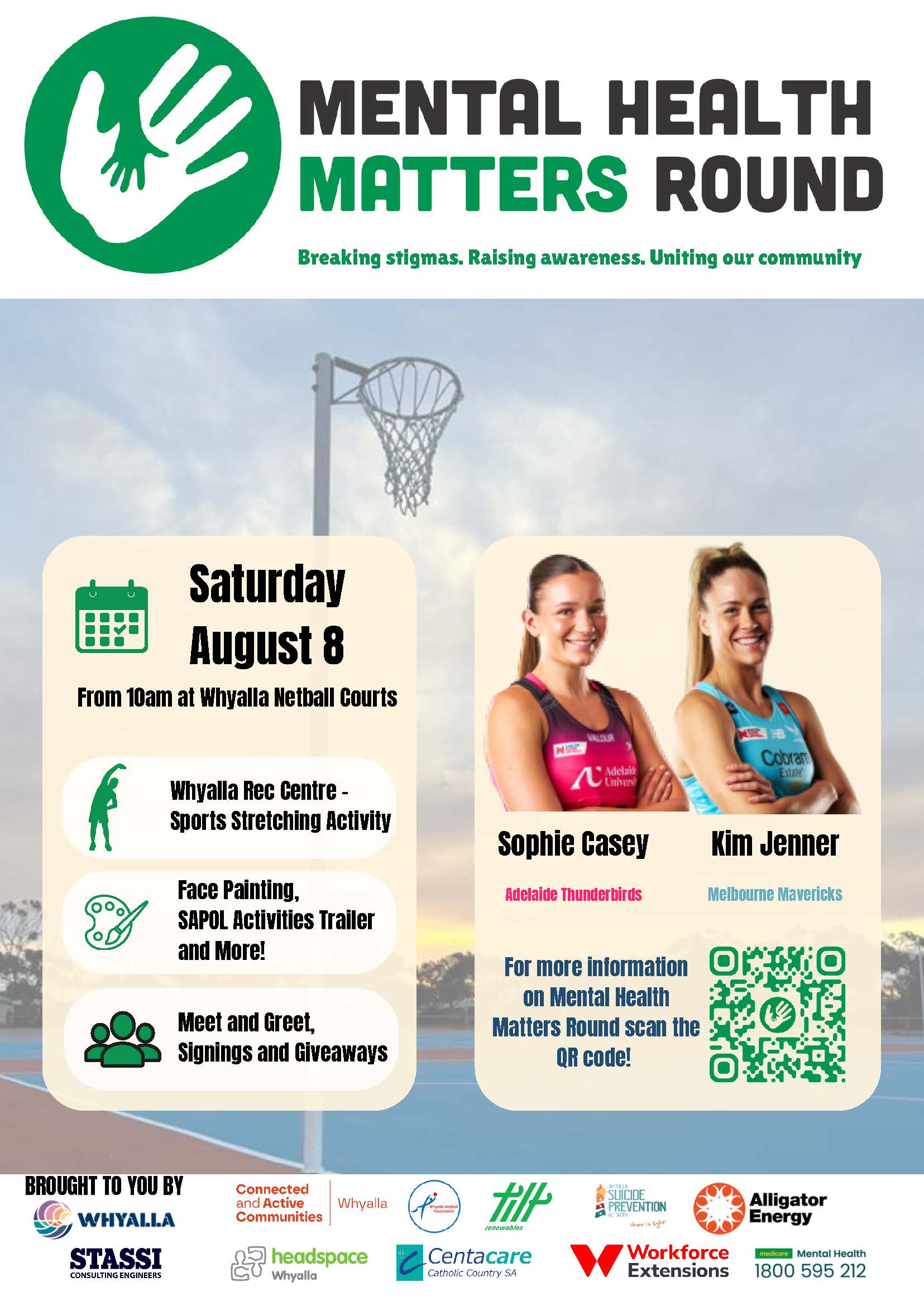 Mental Health Matters Round Netball Program