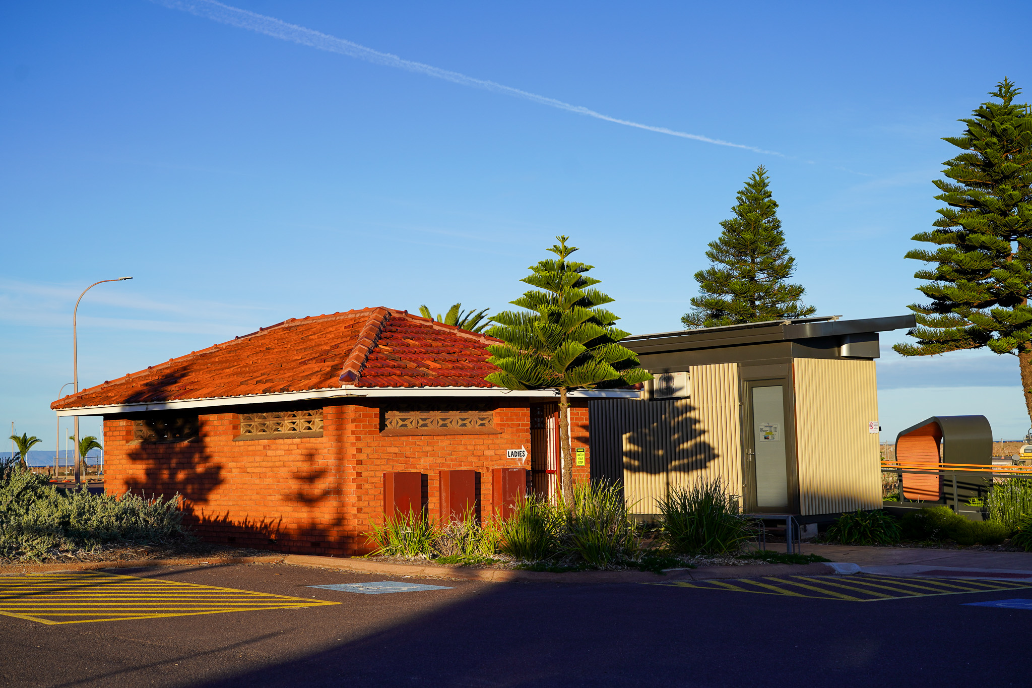 Foreshore toilets
