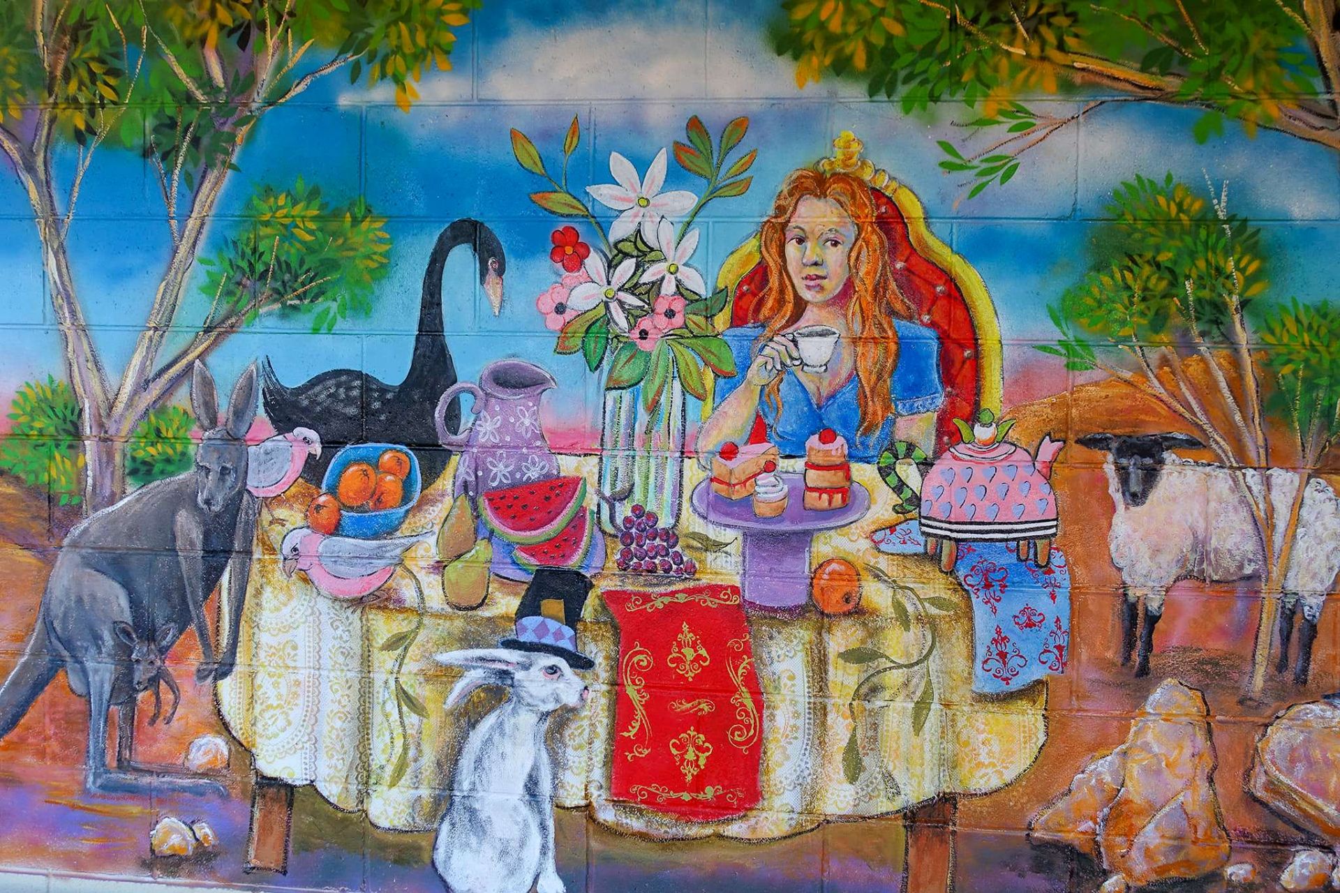 Karl James - mural 2