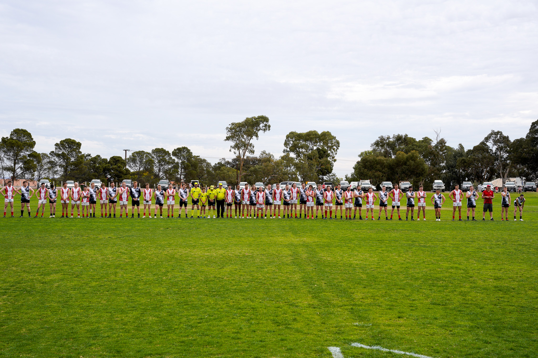 Memorial Oval game line up