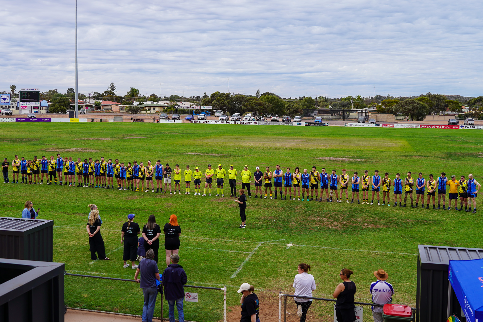 Bennett Oval game line up