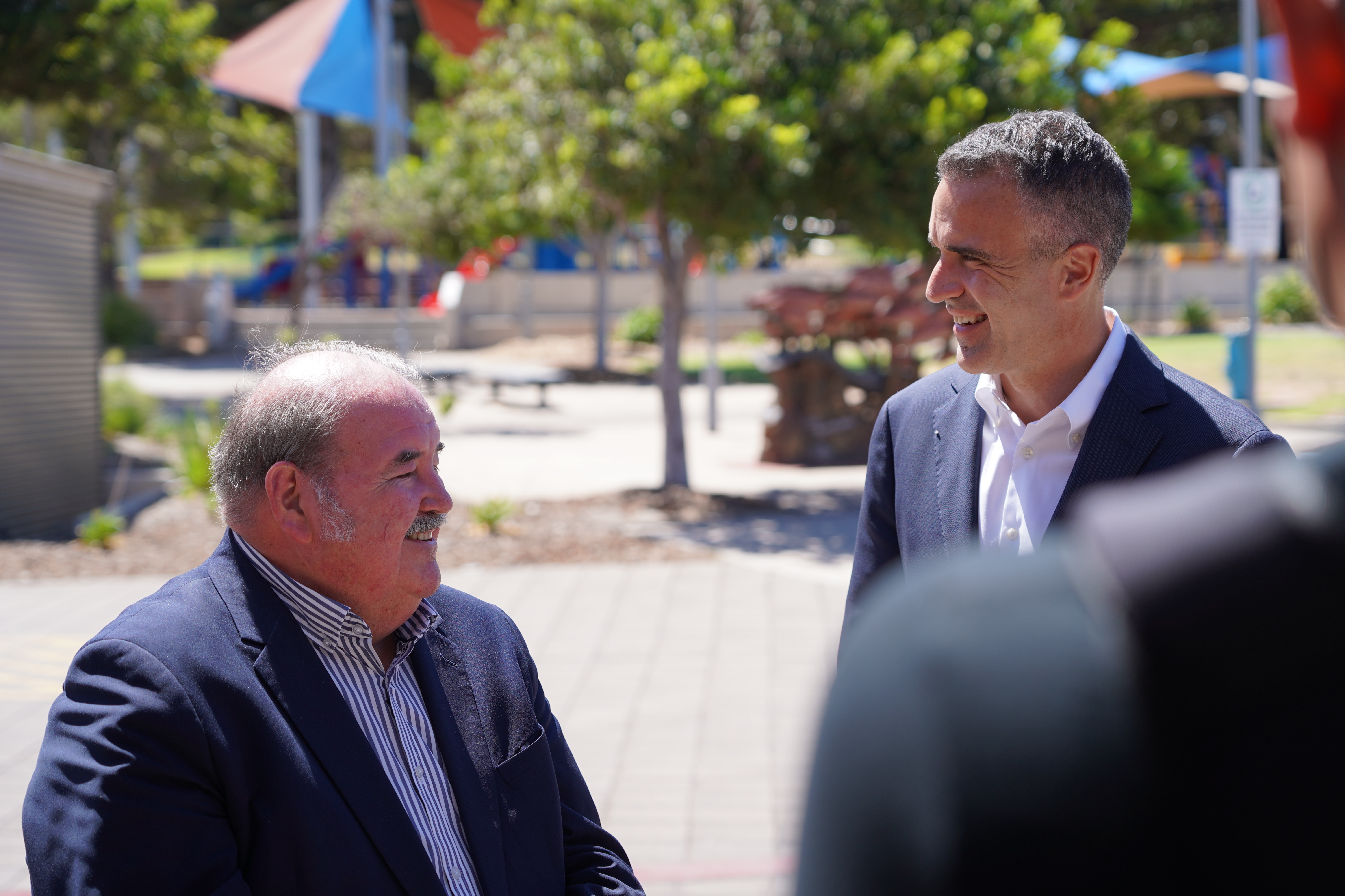 Mayor Stone with Premier