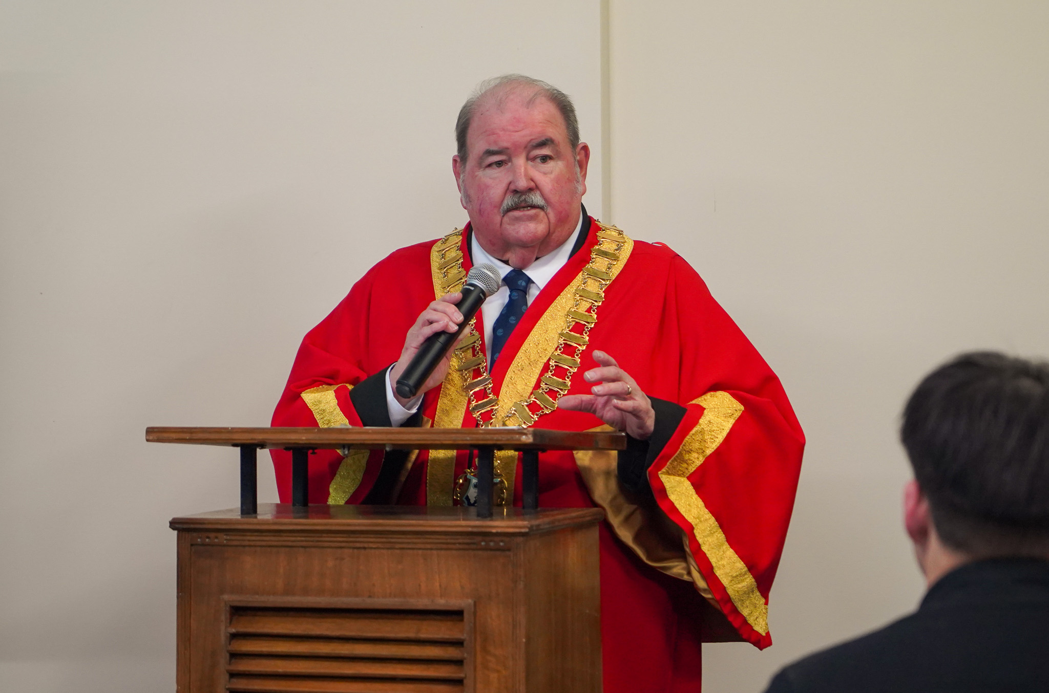 mayor reception speech