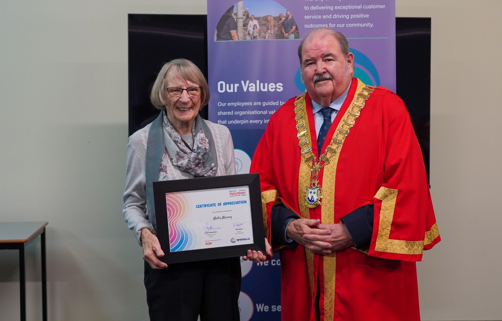 Mops Whyalla Whyalla City Council celebrates volunteers during National Volunteer ...